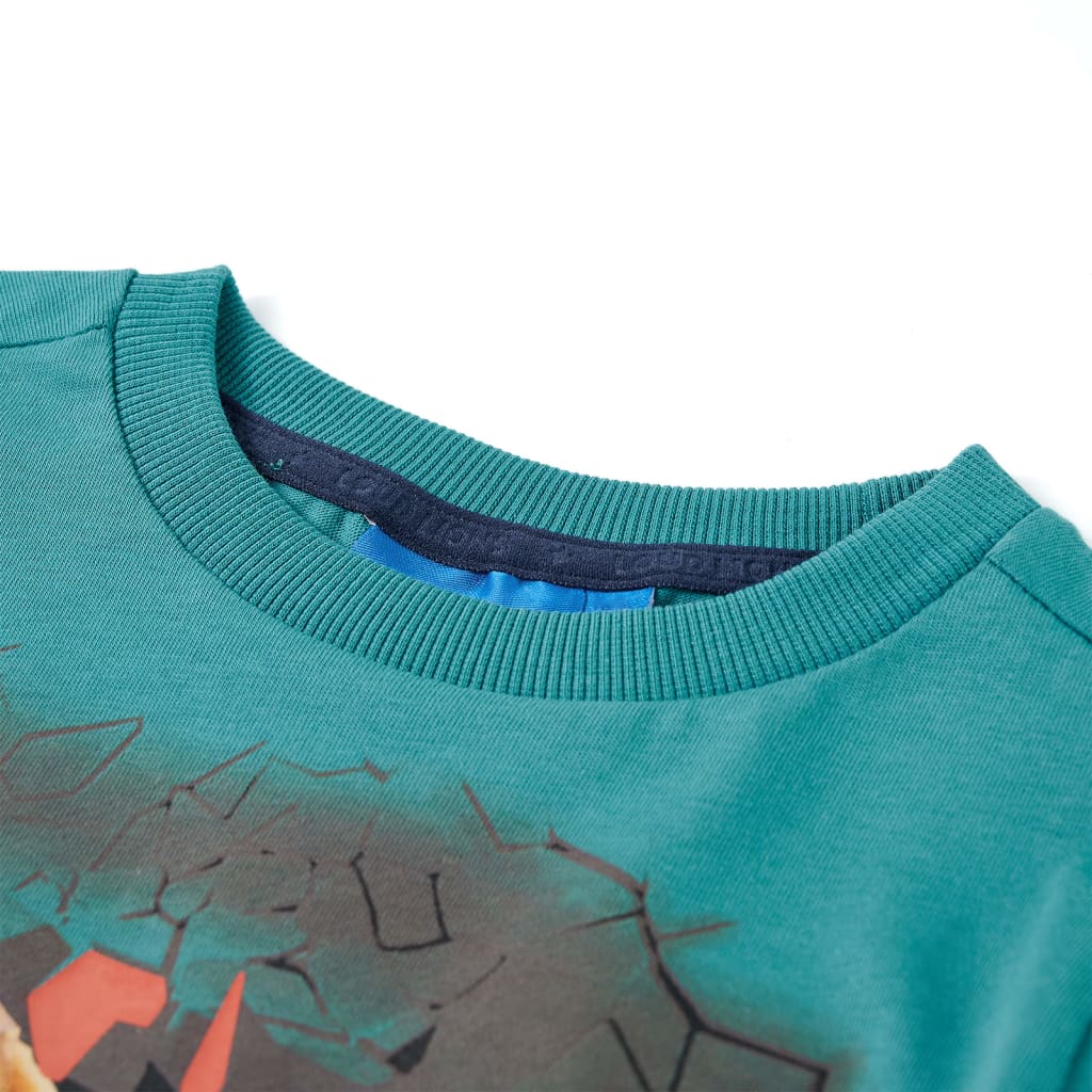 T-shirt manches longues enfant Bleu foncé 116