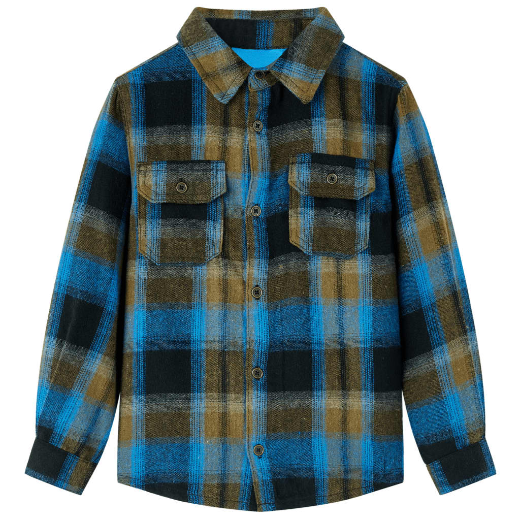 Kids' shirt with turn-down collar 116