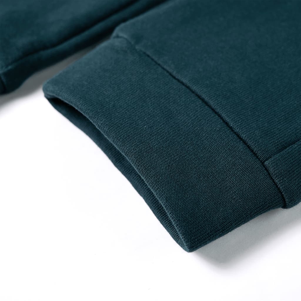Pantalon de survêtement enfant avec cordon de serrage Vert mousse 140