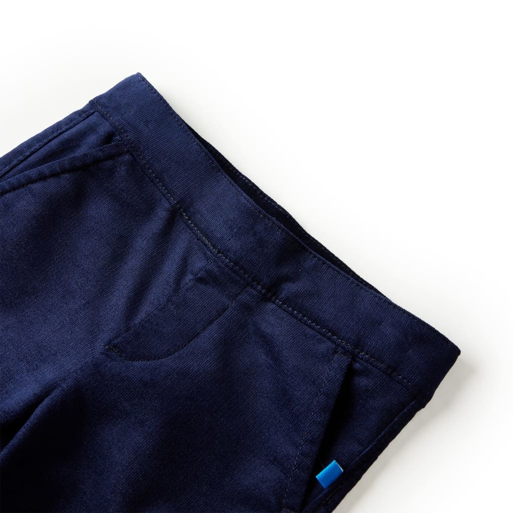 Pantalon pour enfant Bleu marine foncé 116