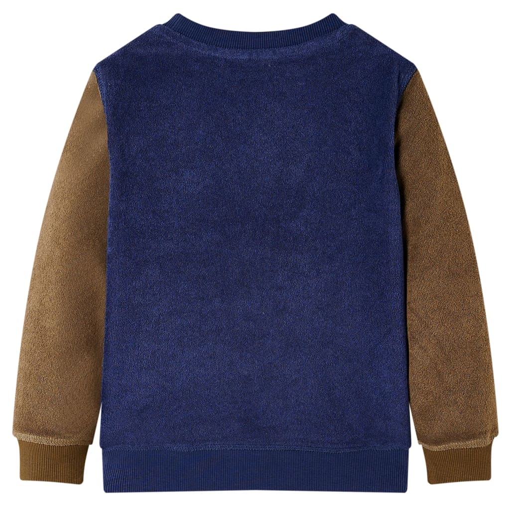 Sweat-shirt Enfant Bleu Marine Foncé 92