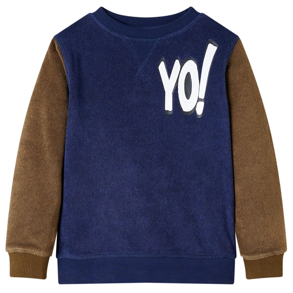 Sweat-shirt Enfant Bleu marine foncé 128