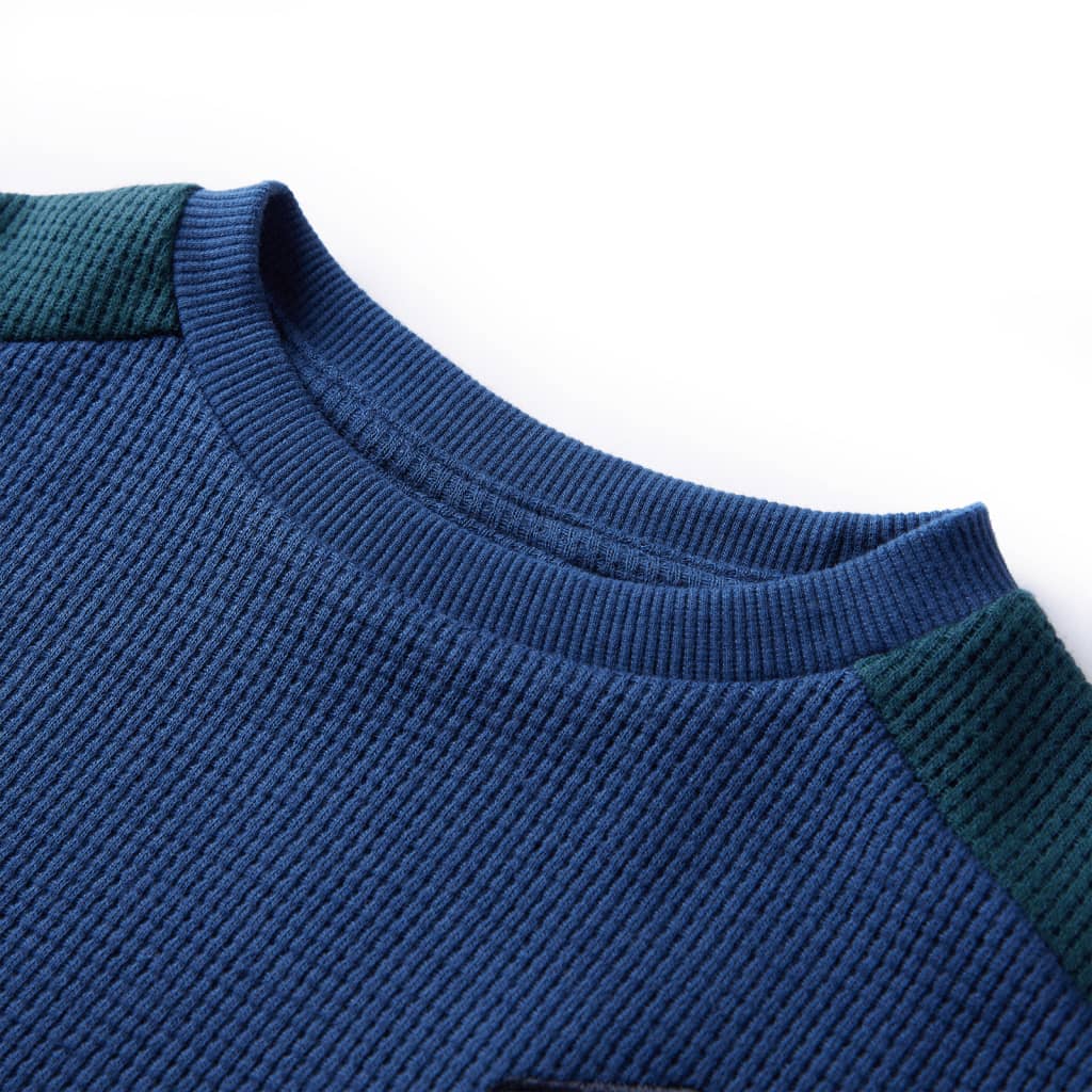 Sweat-shirt enfant bleu marine 104