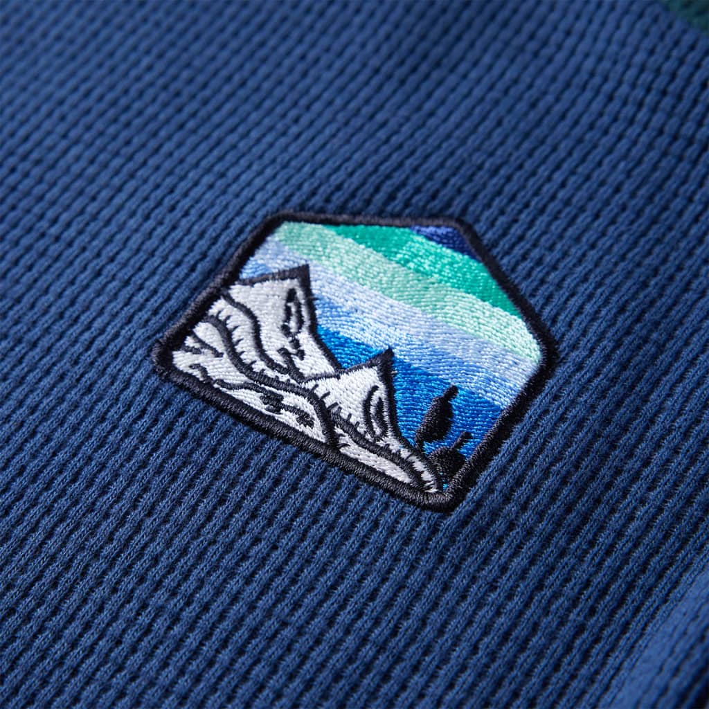 Sweat-shirt enfant bleu marine 104