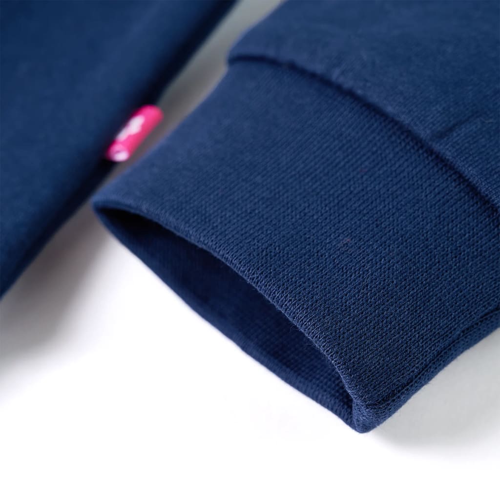 Sweatshirt enfant bleu marine 116