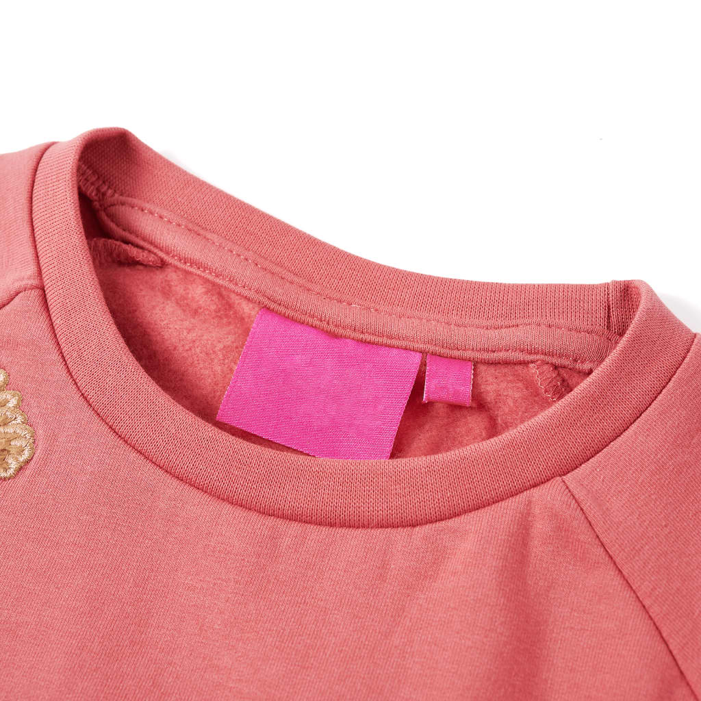 Sweat-shirt enfant Vieux rose 104