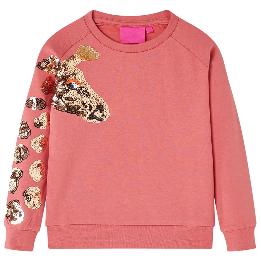 Sweat-shirt enfant Vieux rose 116