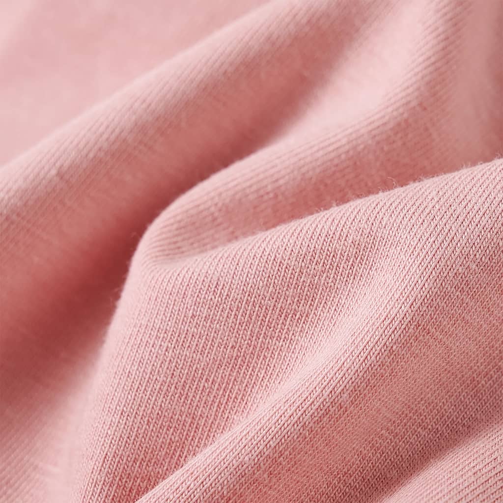 Girls' Long-Sleeved T-Shirt Light Pink 104