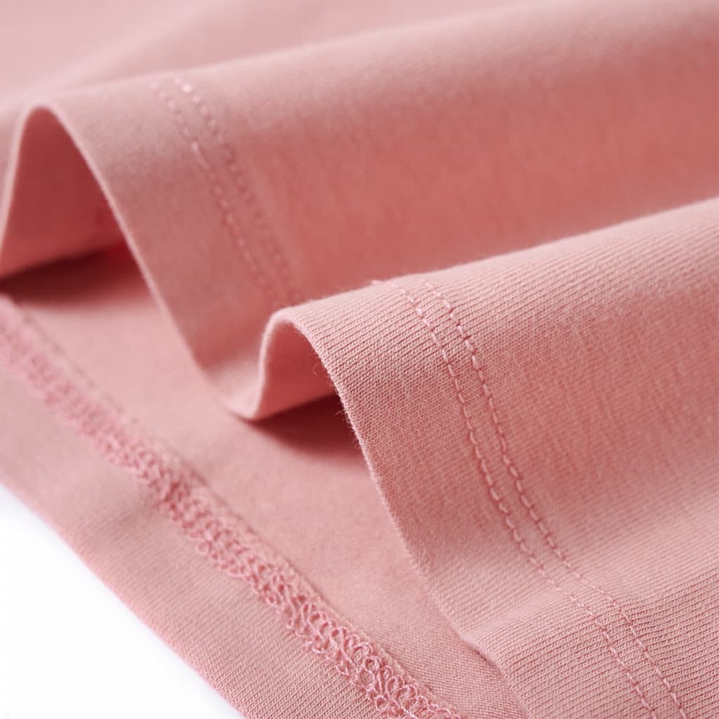 Kids' Long-Sleeve Shirt Light Pink 128