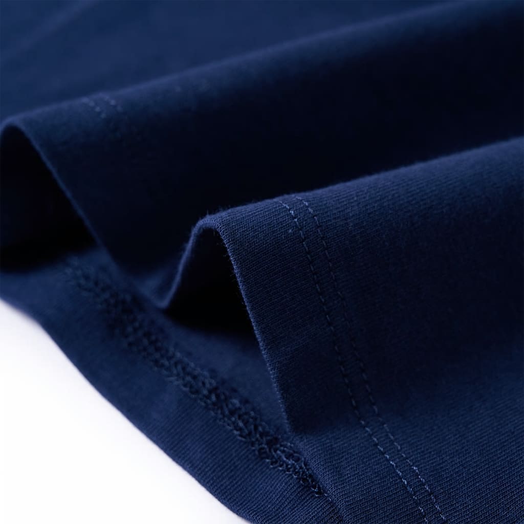 Kids' Long-Sleeved Shirt Navy 104