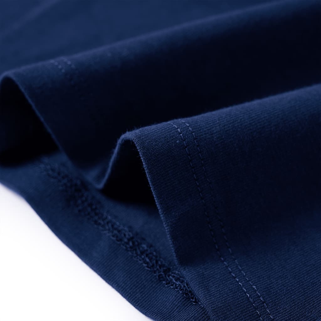 Kids' Long-Sleeve Shirt Navy Blue 116