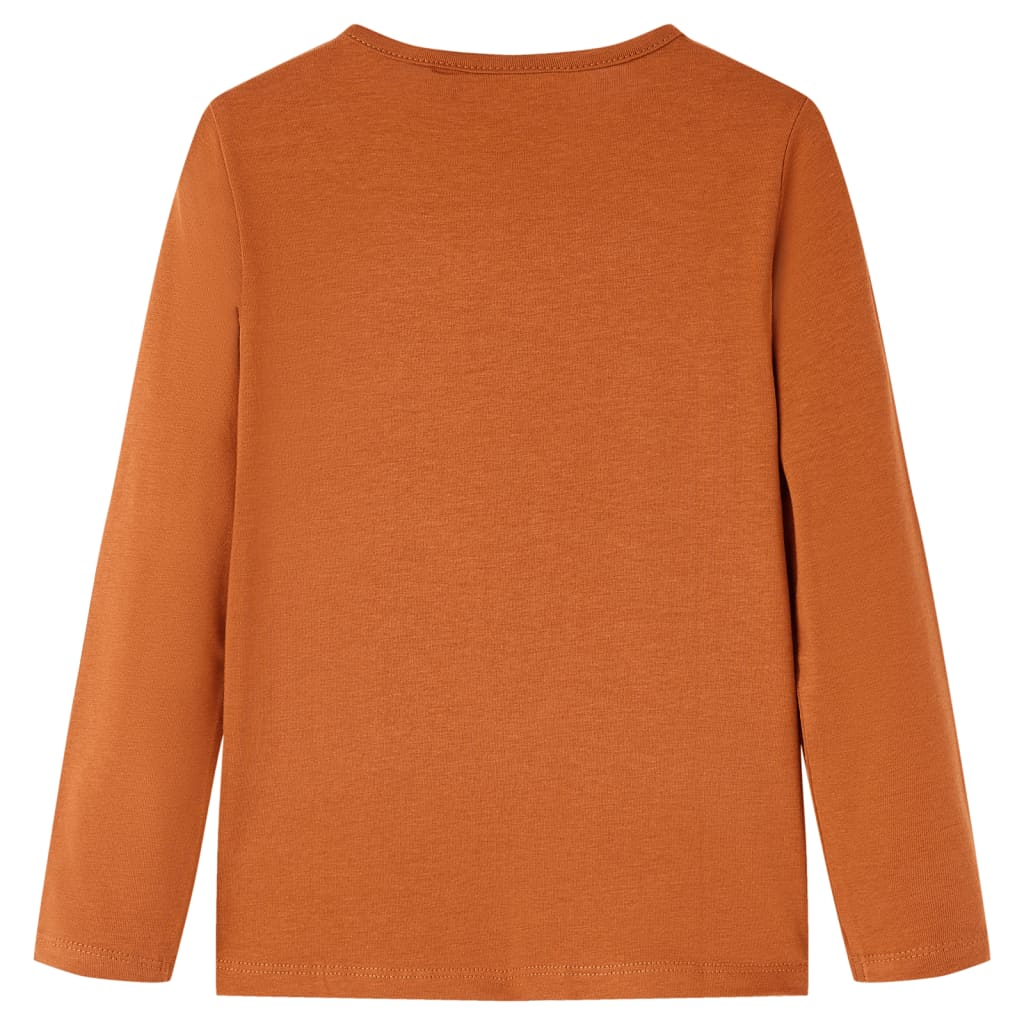 T-shirt manches longues enfant Cognac 128