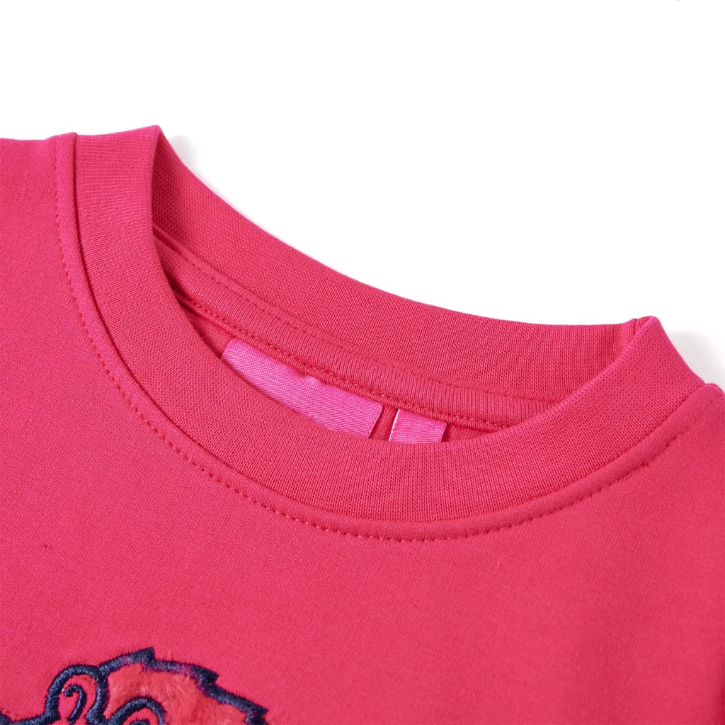 Kids' Sweatshirt Hot Pink 116