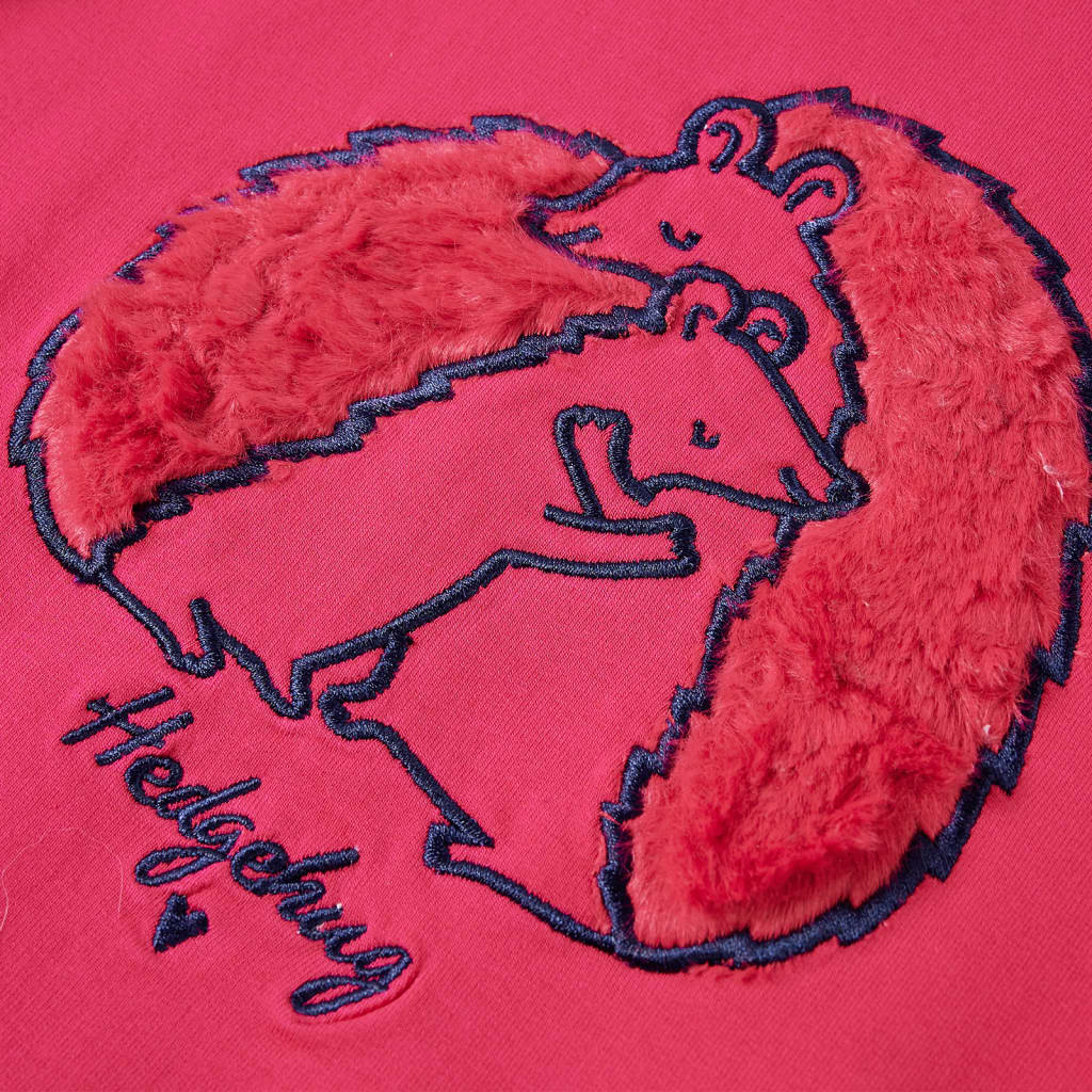Sweat-shirt enfant rose vif 128