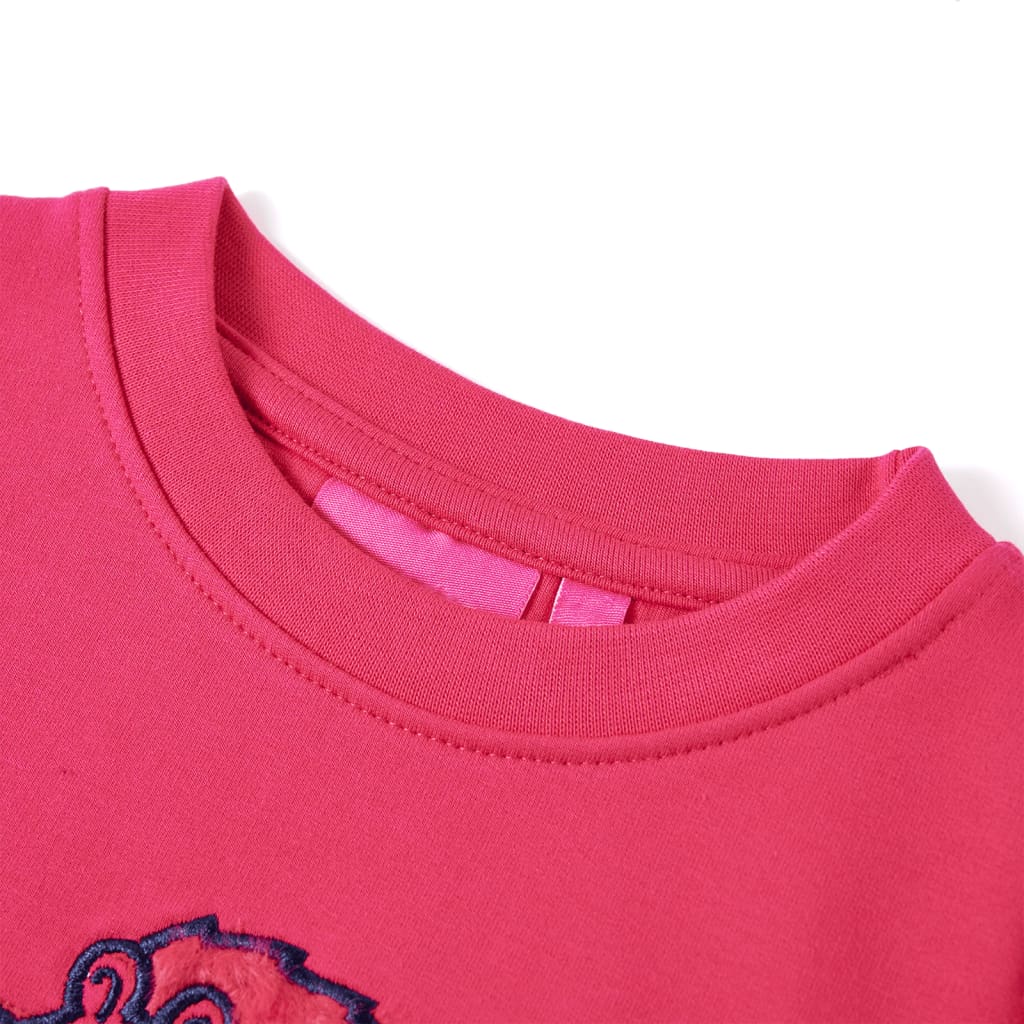 Kids' Sweatshirt Hot Pink 140