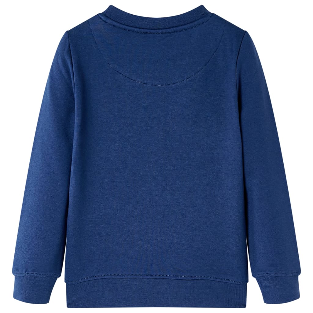 Sweat-shirt enfant bleu marine 104