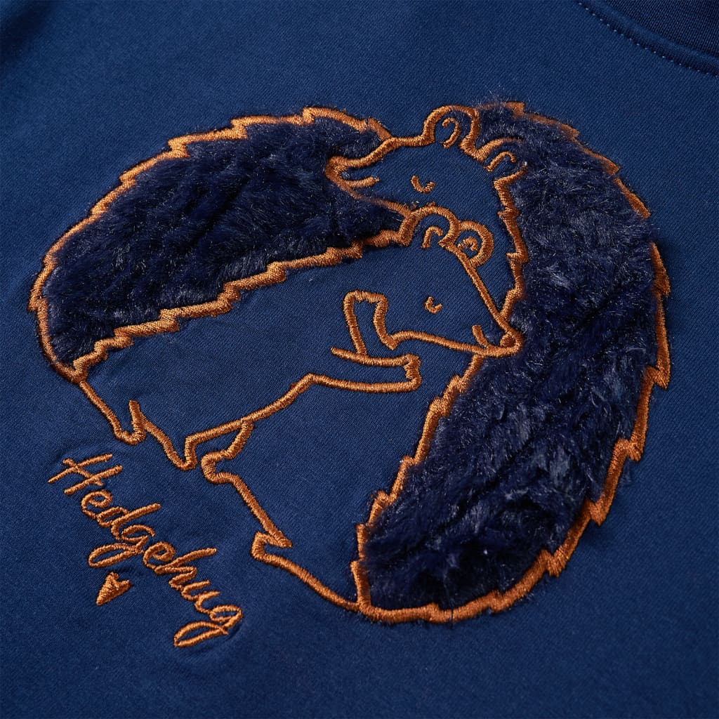 Sweat-shirt enfant bleu marine 104
