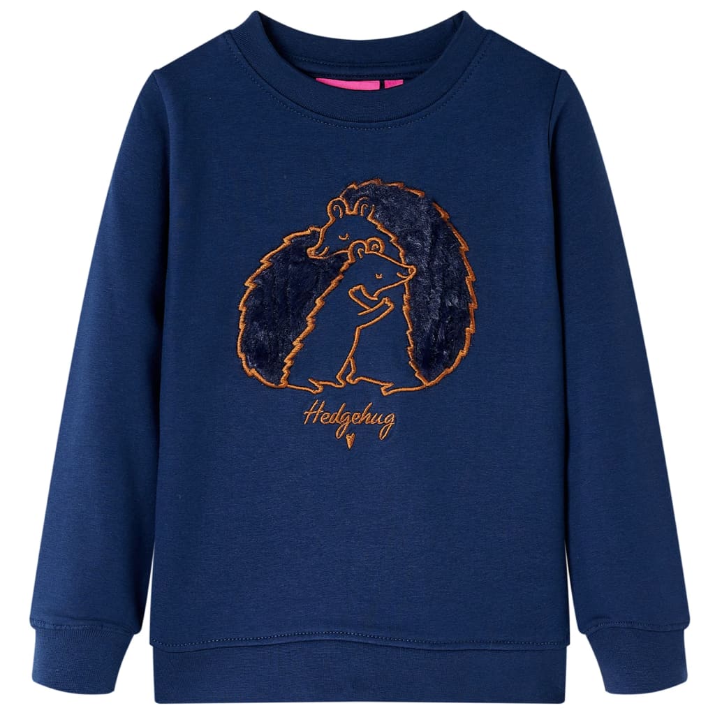 Sweat-shirt enfant bleu marine 140