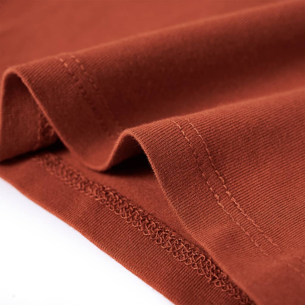 T-shirt manches longues enfant Cognac 140