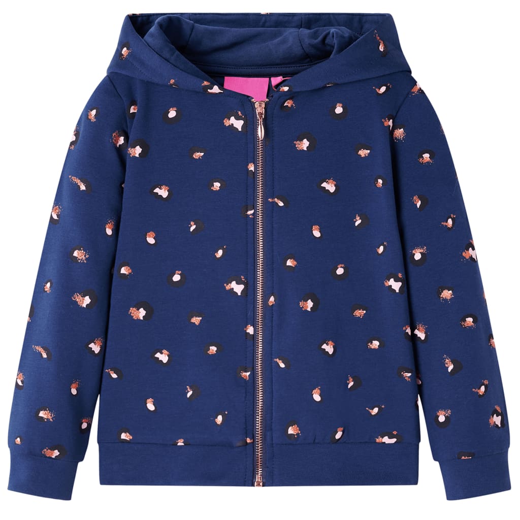 Kids' Hooded Sweatshirt Navy 92