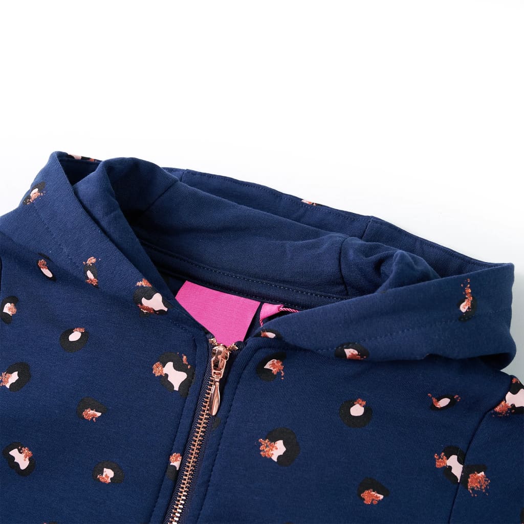 Kids' Hooded Sweatshirt Navy 92