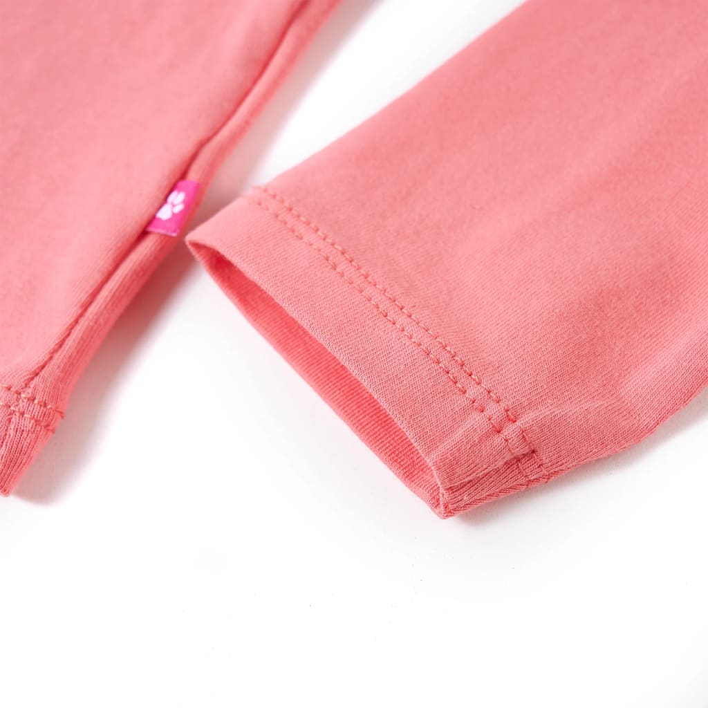 T-shirt enfant manches longues Rose 128
