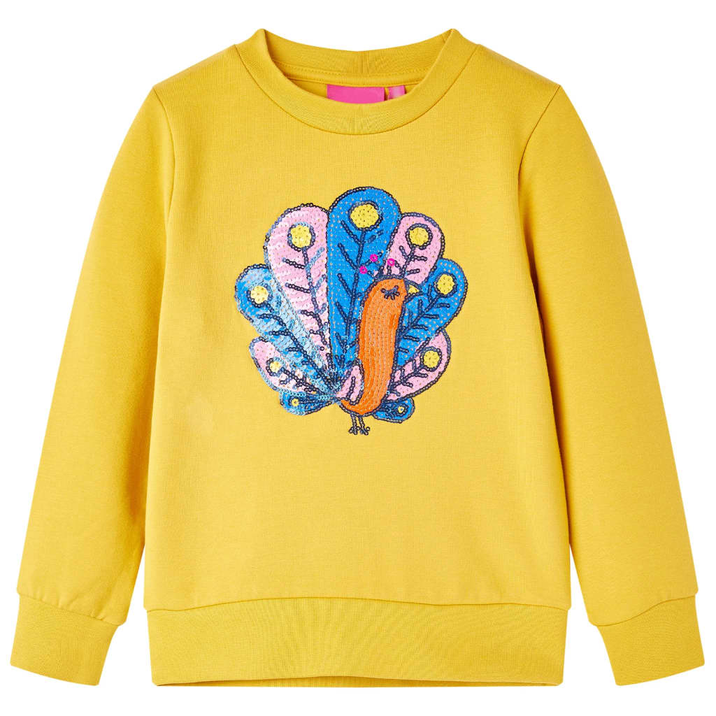 Sweat-shirt Enfant Ocre Foncé 92