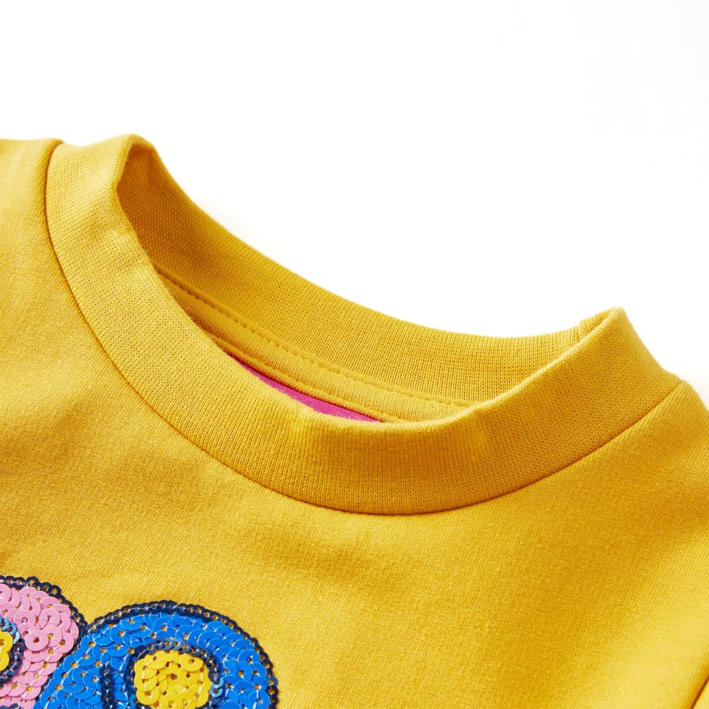 Sweat-shirt Enfant Ocre Foncé 92