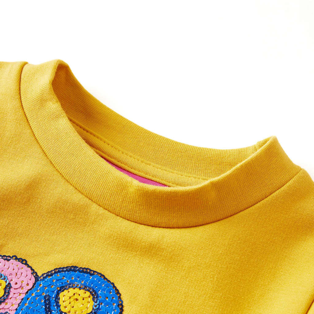 Sweat-shirt Enfant Ocre Foncé 116