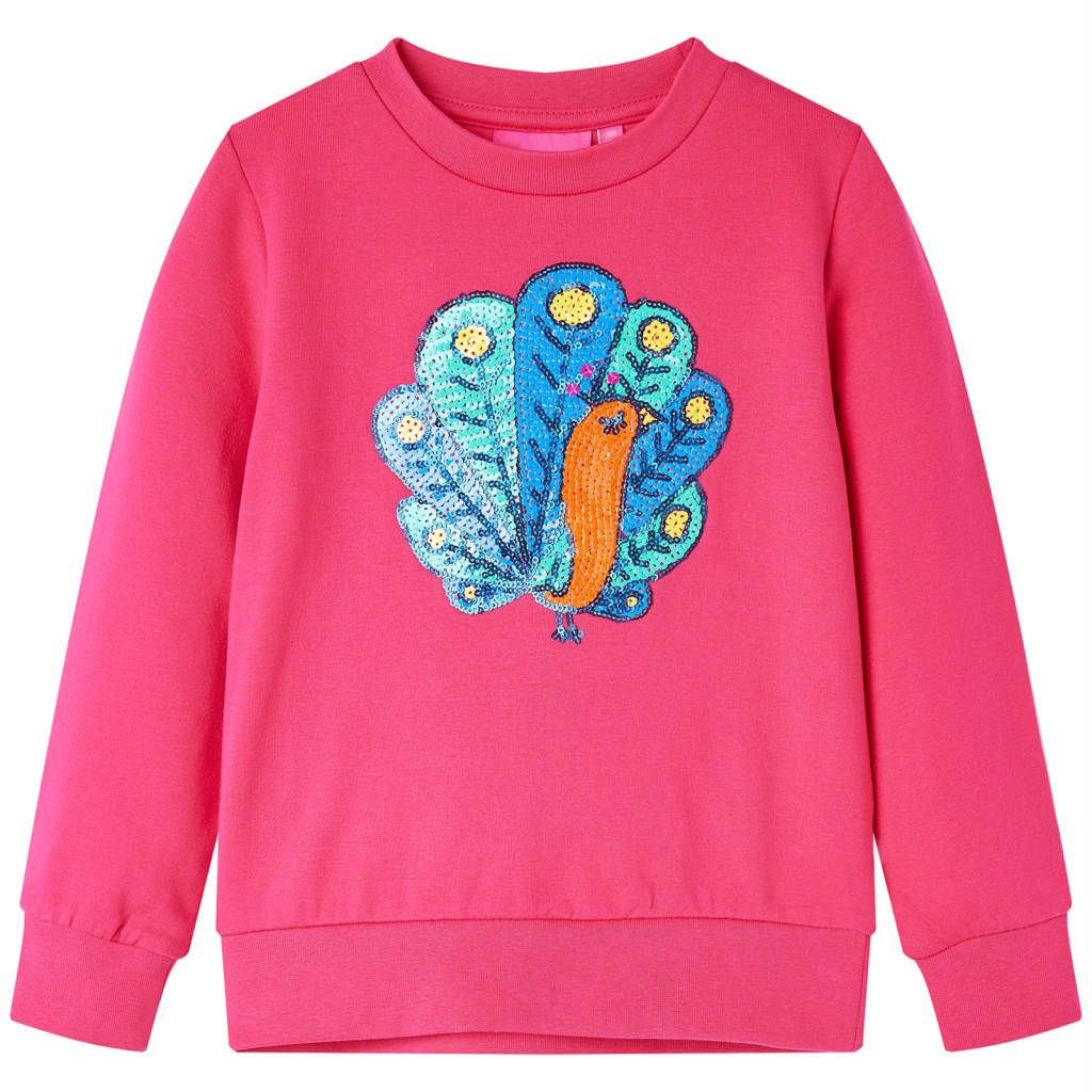 Kids' Sweatshirt Hot Pink 140