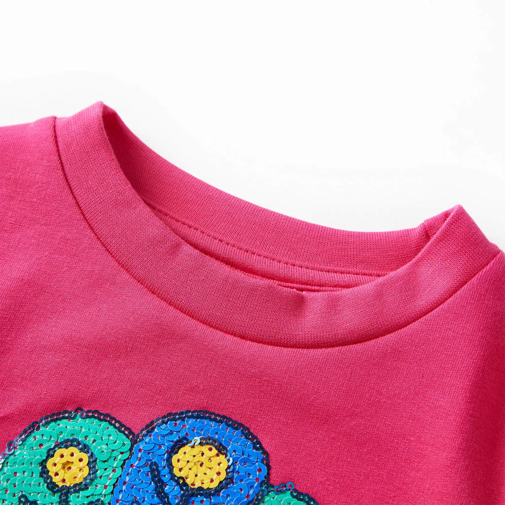 Kids' Sweatshirt Hot Pink 140