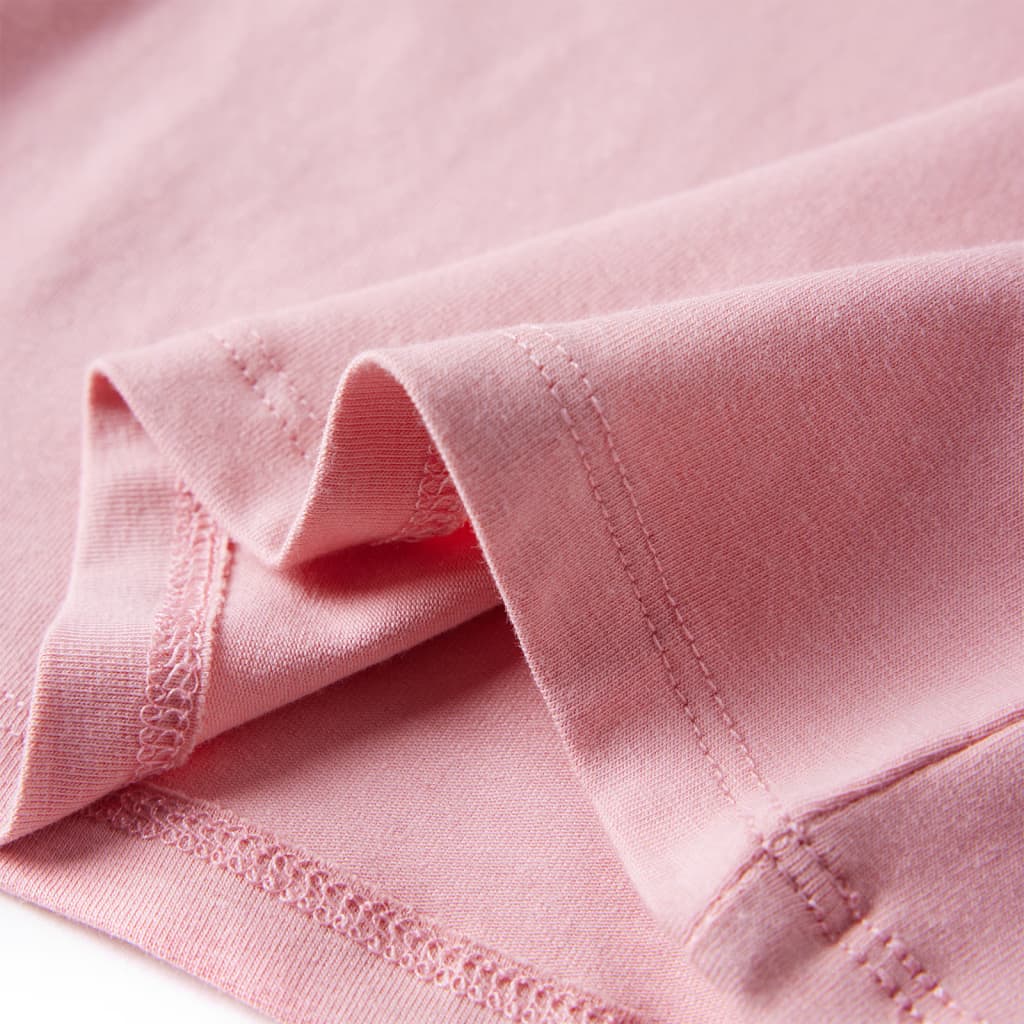 Girls' Long-Sleeved T-Shirt Light Pink 104