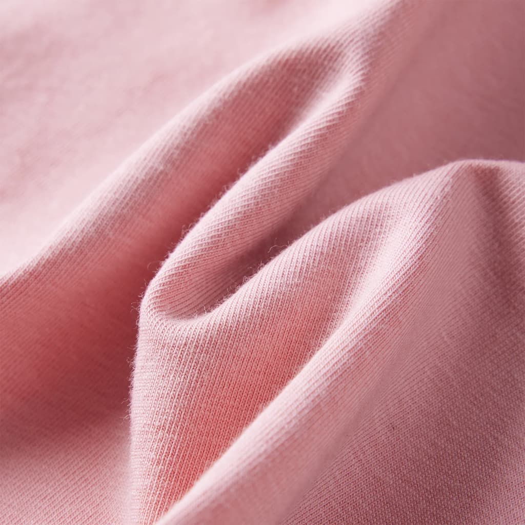 Girls' Long-Sleeved T-Shirt Light Pink 104