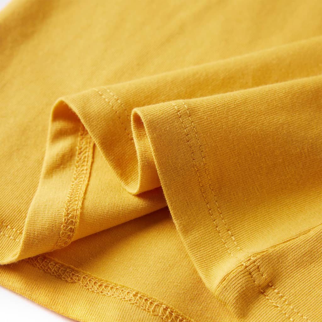 T-shirt manches longues enfant Ocre foncé 128