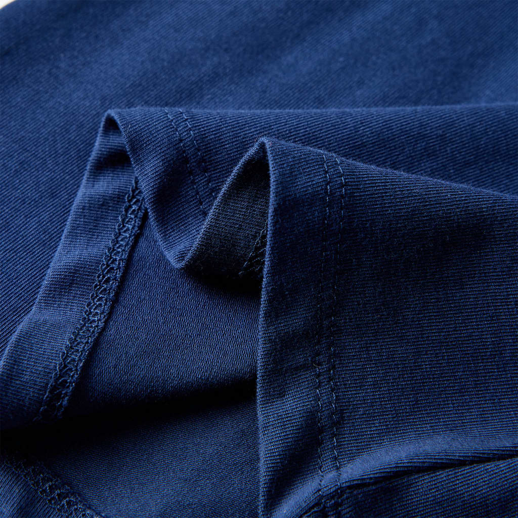 Kids' Long-Sleeve Shirt Navy 140