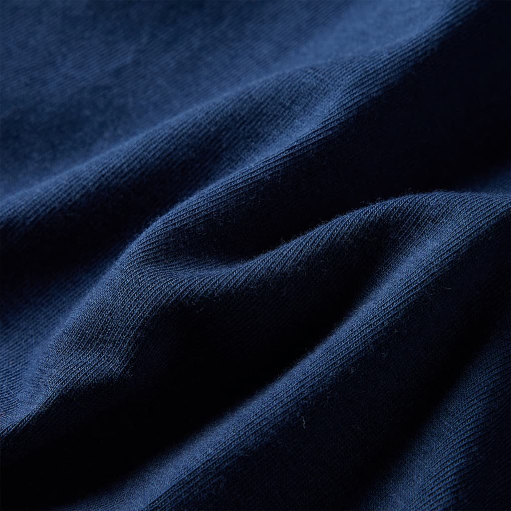 Kids' Long-Sleeved Shirt Navy Blue 92