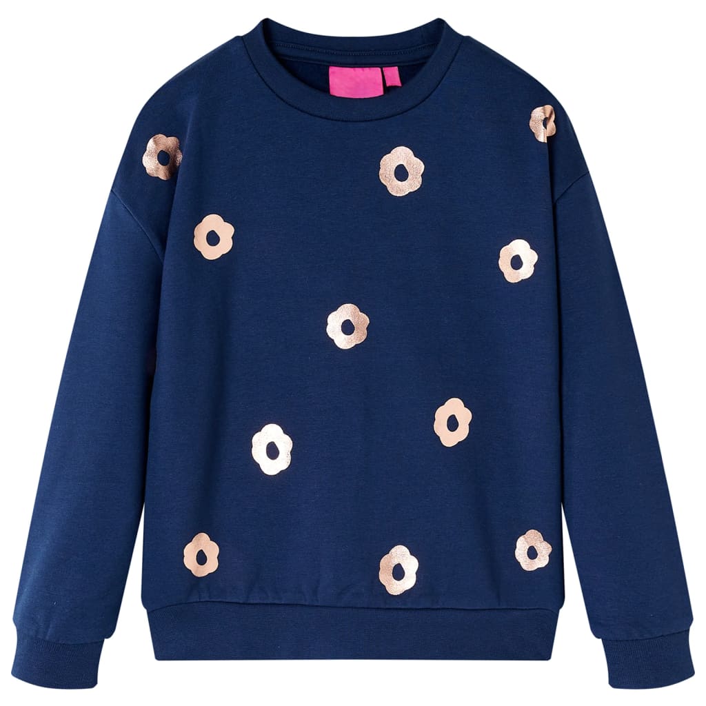 Sweat-shirt enfant bleu marine 104