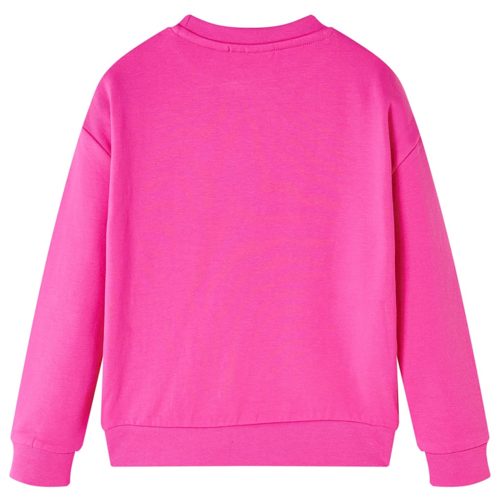 Sweat-shirt enfant rose foncé 104