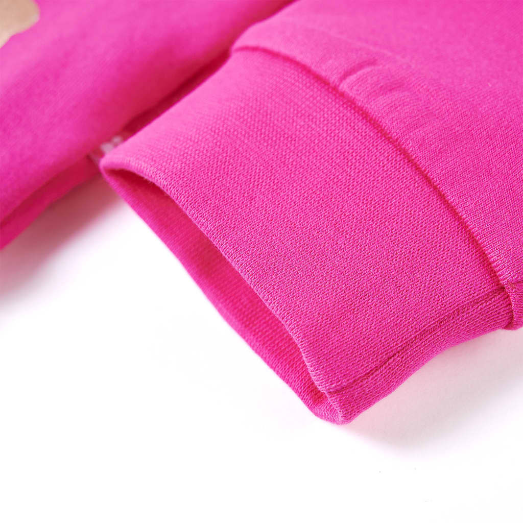 Sweat-shirt enfant rose foncé 104