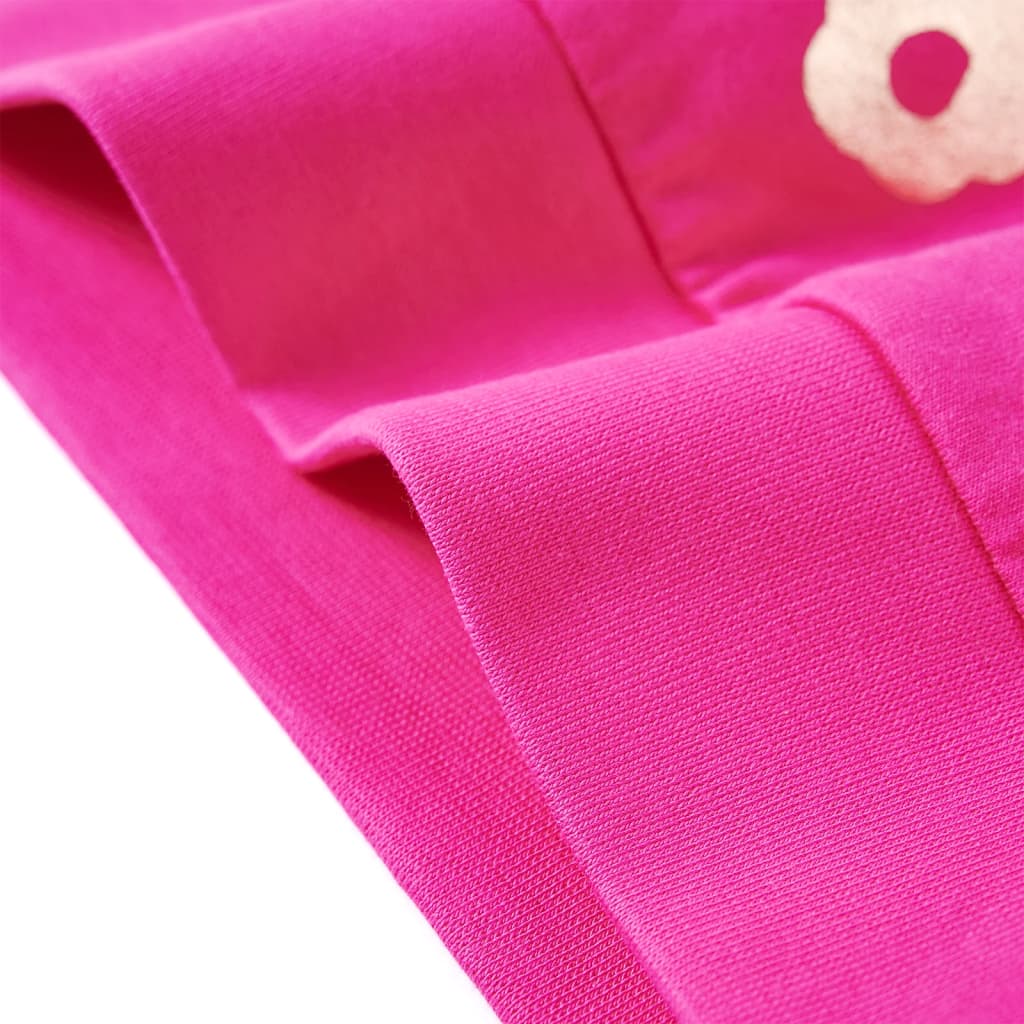 Sweat-shirt enfant rose foncé 116