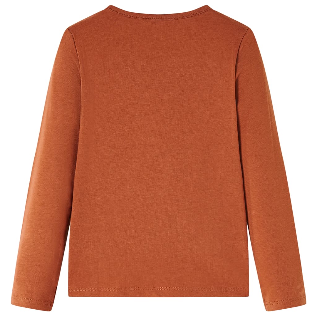T-shirt manches longues enfant Cognac 104
