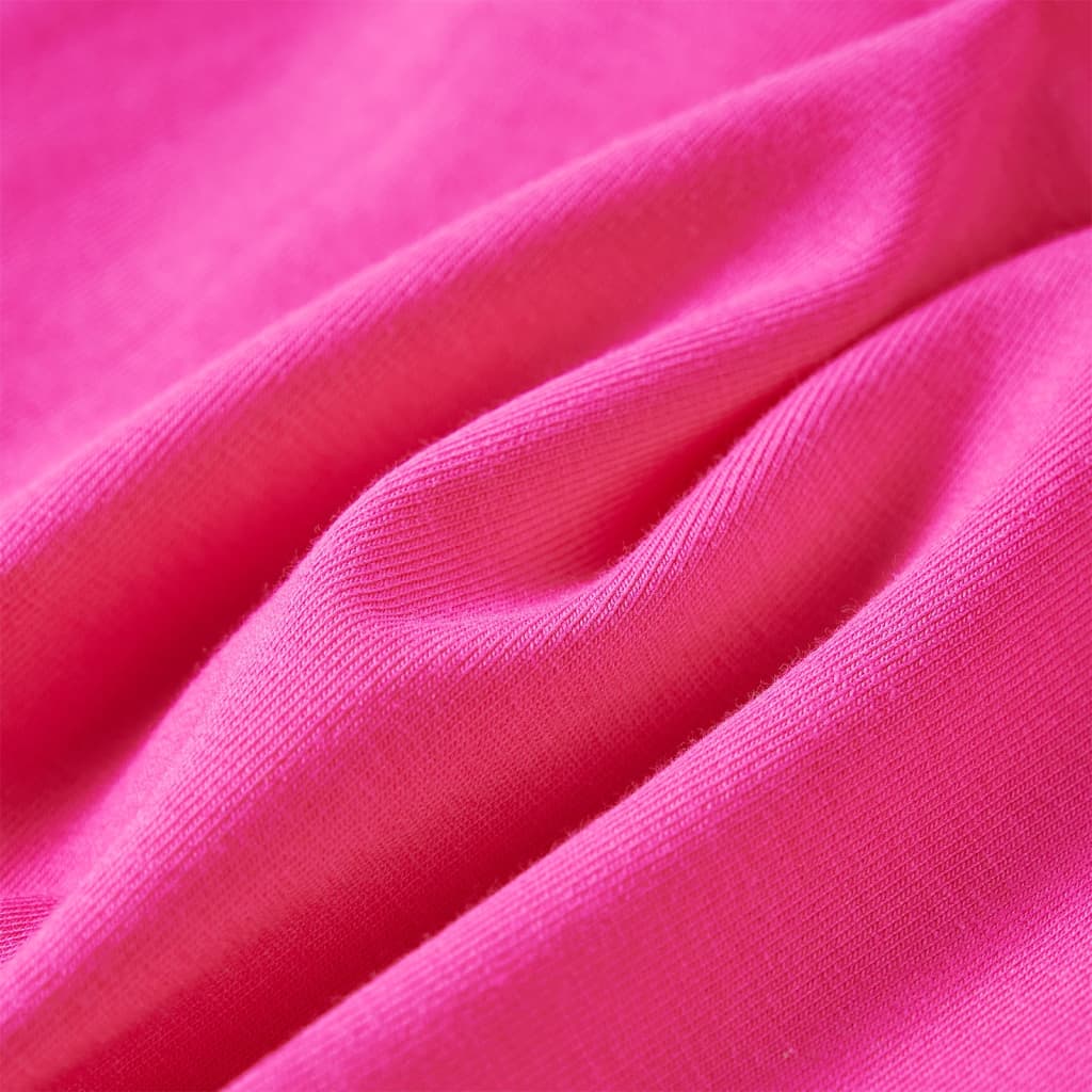 T-shirt manches longues enfant Rose foncé 116