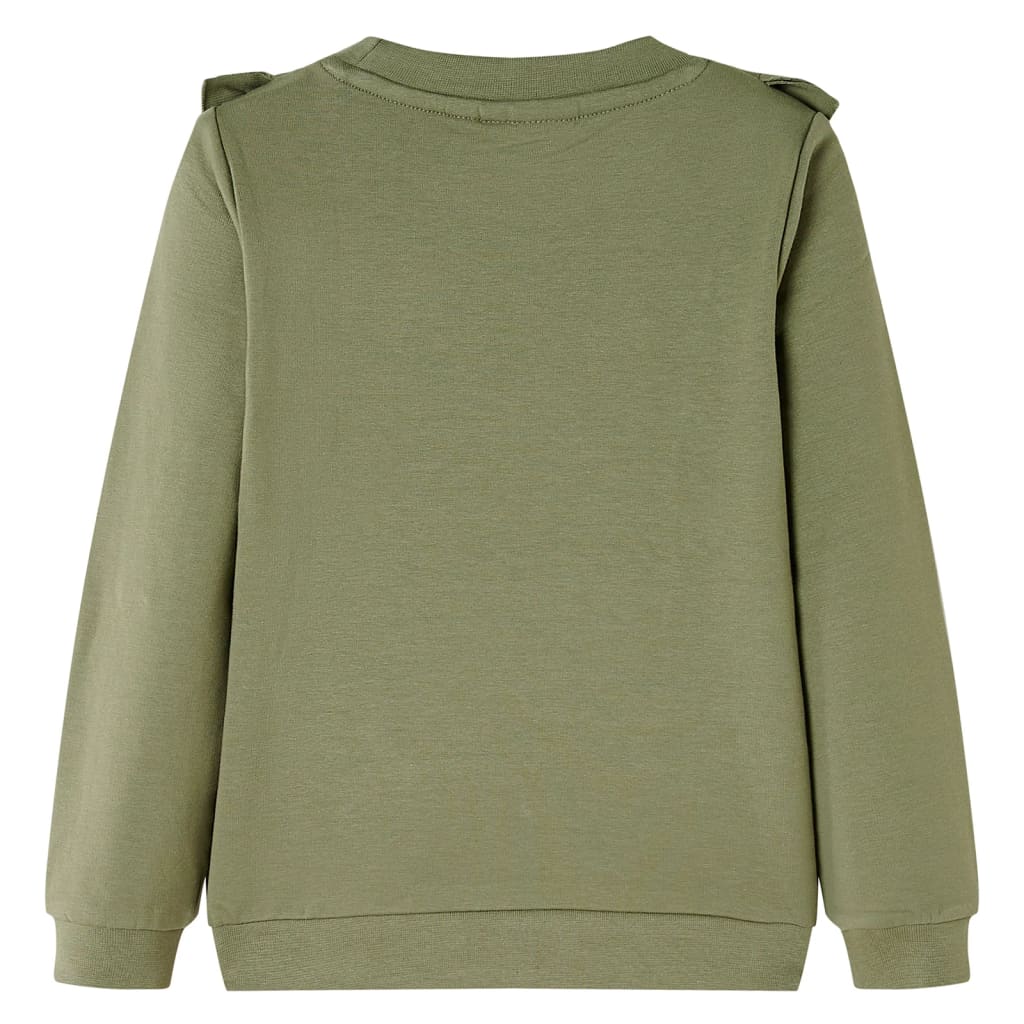 Sweat-shirt enfant Kaki 92