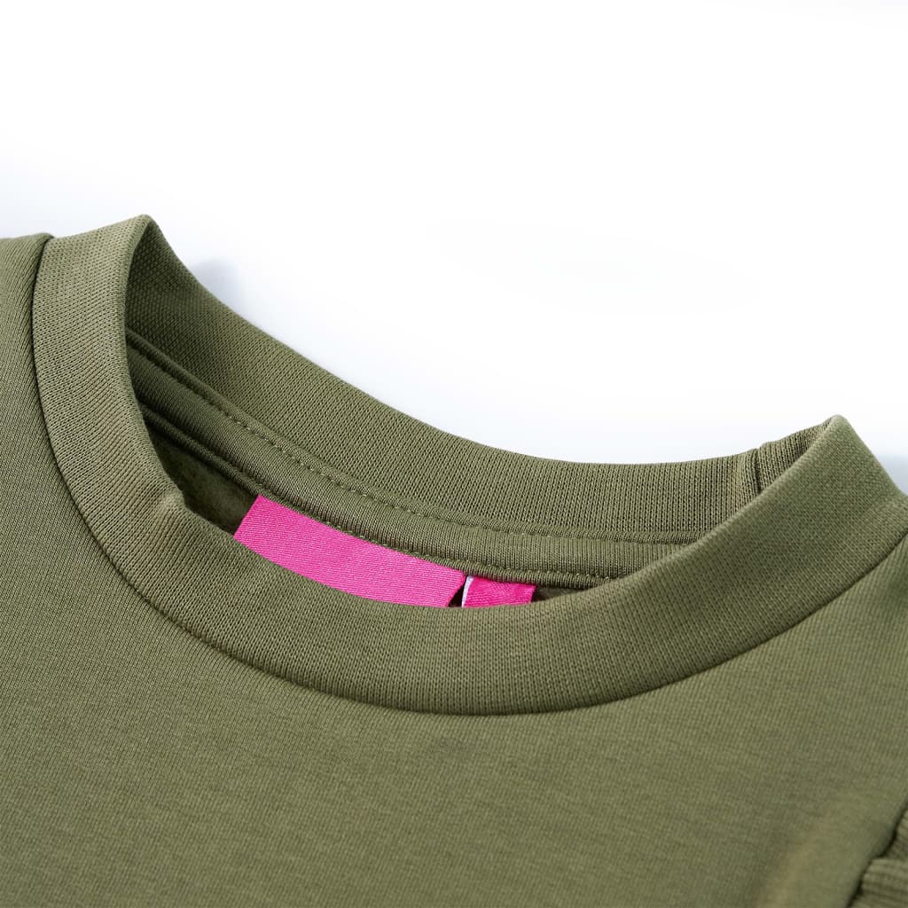 Sweat-shirt enfant Kaki 128