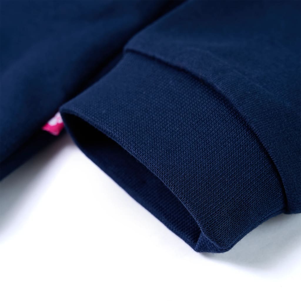 Sweat-shirt enfant bleu marine 104