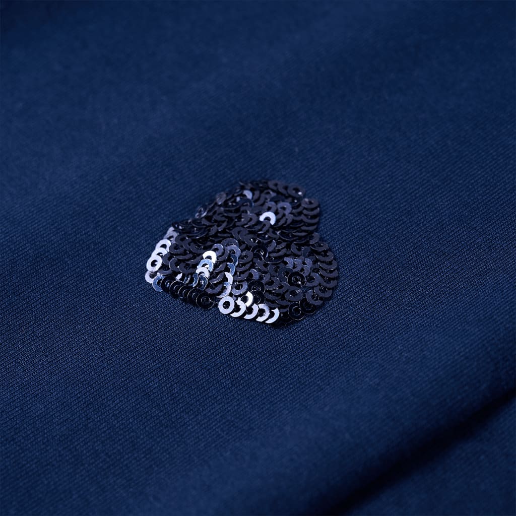 Sweatshirt enfant bleu marine 128