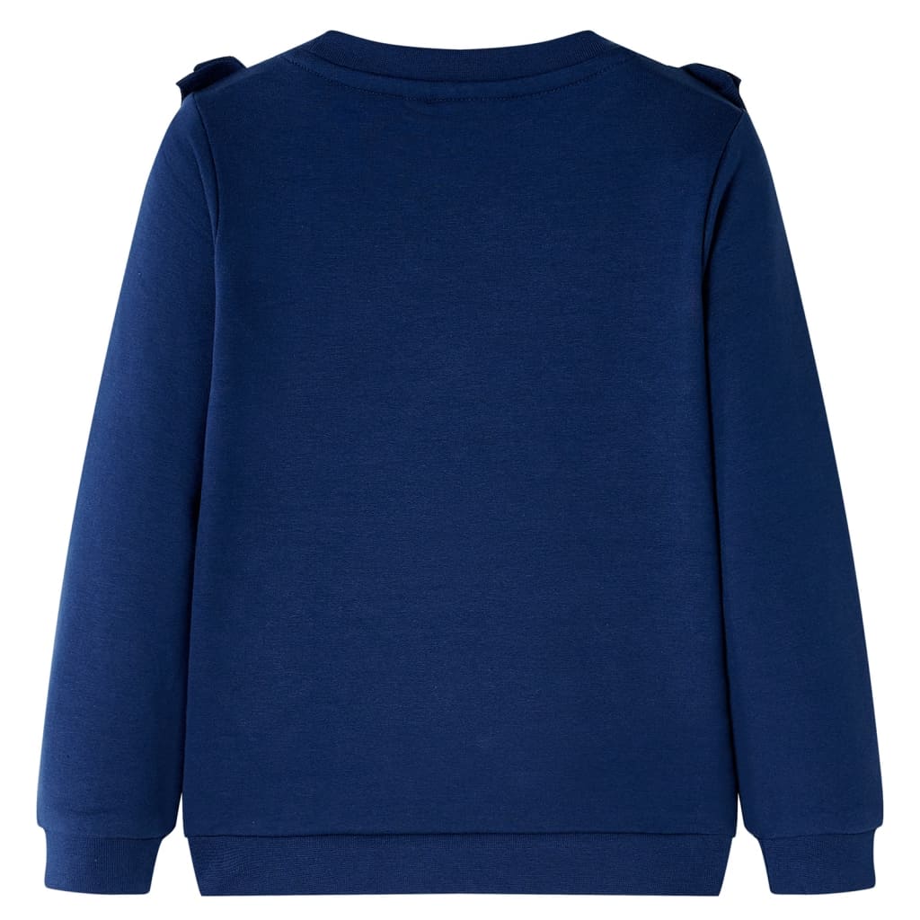 Sweat-shirt enfant bleu marine 140