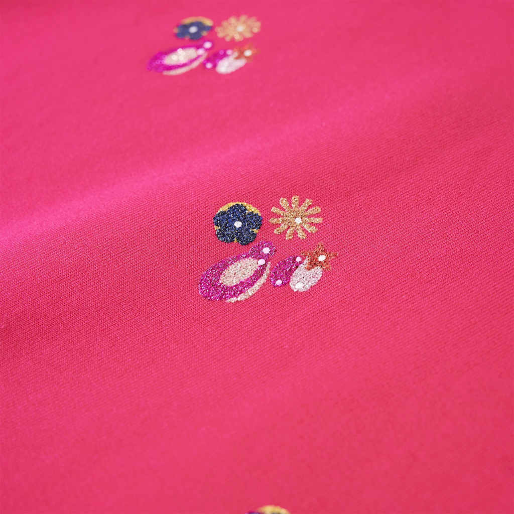 Sweatshirt enfant rose vif 92