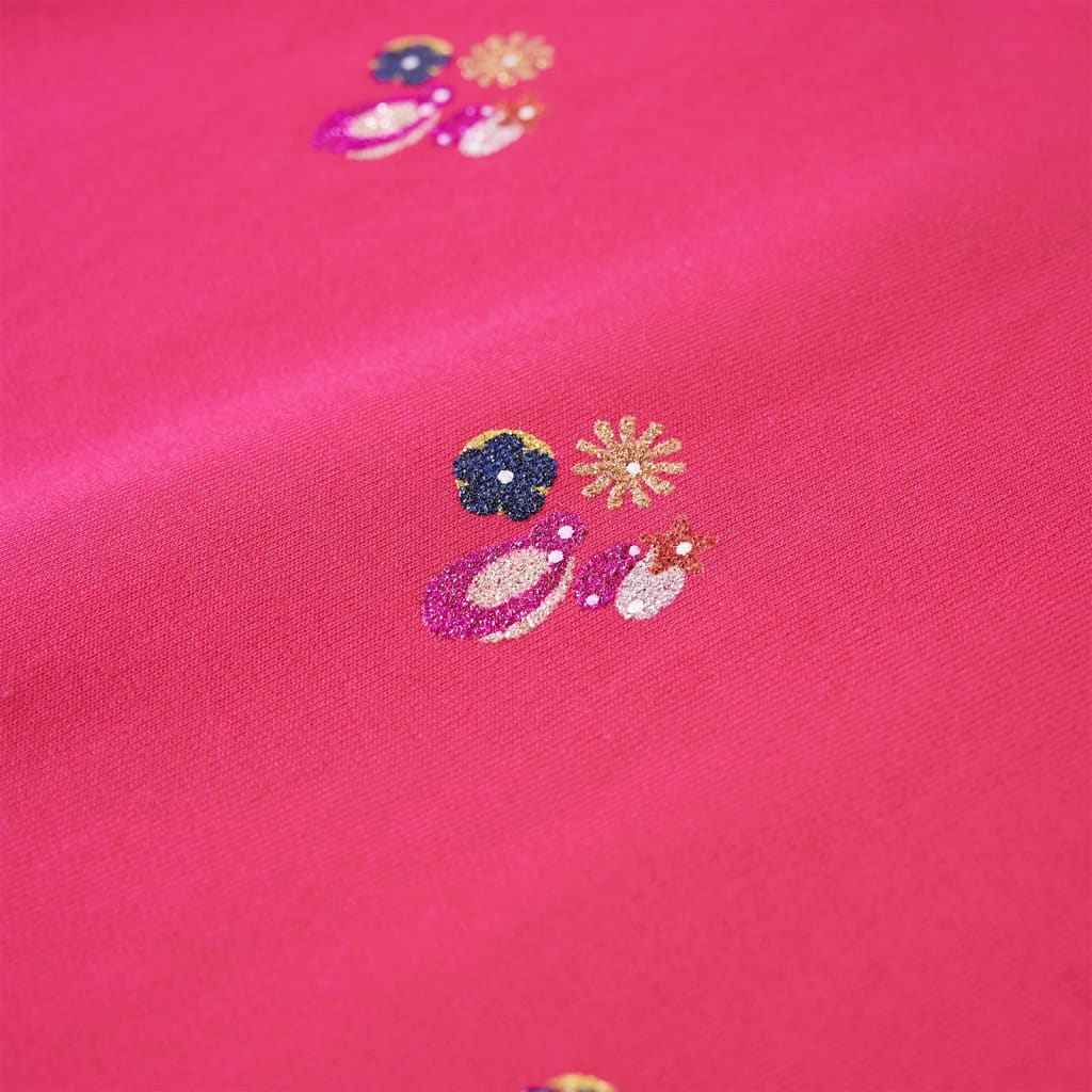 Sweat-shirt enfant rose vif 104