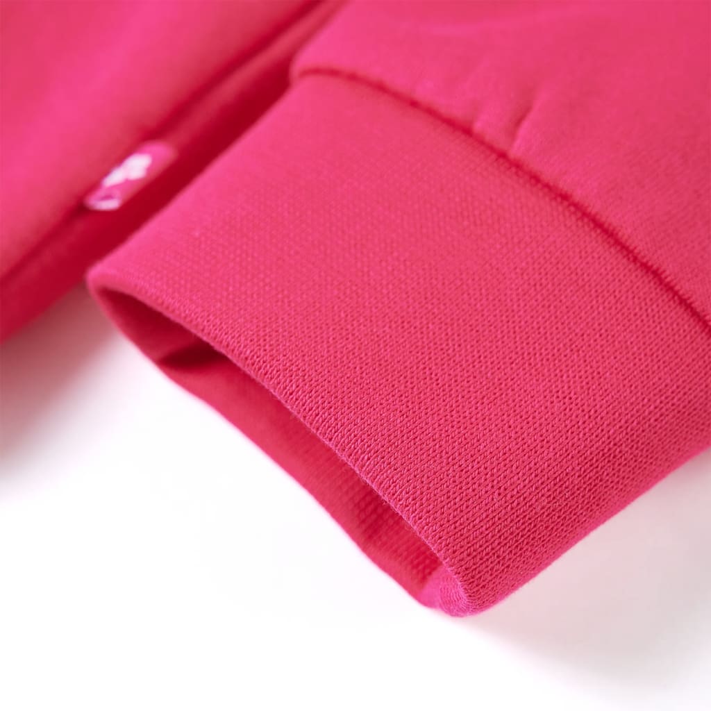Sweat-shirt enfant rose vif 104